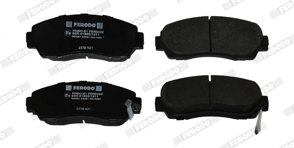 FDB4161 Ferodo Колодки передние