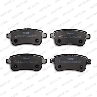 Купить FDB4182 Ferodo Колодки тормозные задние, дисковые