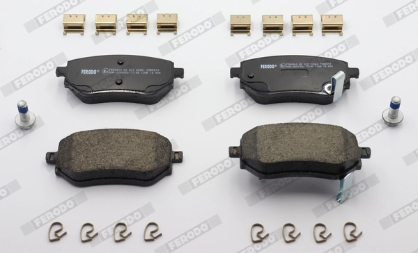 FDB5519 Ferodo Колодки тормозные дисковые комплект