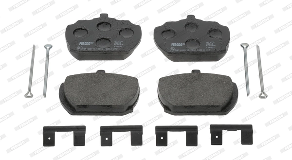 Sapatas do freio dianteiras de disco Ford Transit 3 V