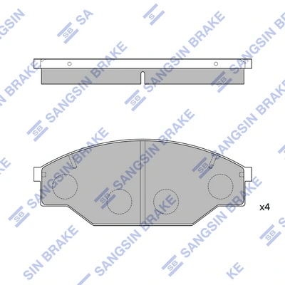 Колодки MAK AN135K цена, от 12.68 USD