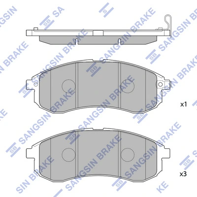 Купить 0000112901 Renault (RVI) Колодки тормозные