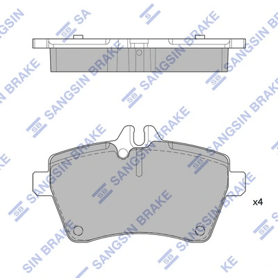 T2142034 Toko cars Колодки передние