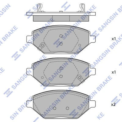 Колодки General Motors 42349236 цена, от 21.49 USD