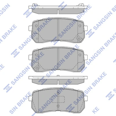Sapatas do freio traseiras de disco para Hyundai H-1 STAREX Starex TQ