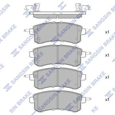 Колодки дисковые  Power Stop 361510 цена, от 31.46 USD
