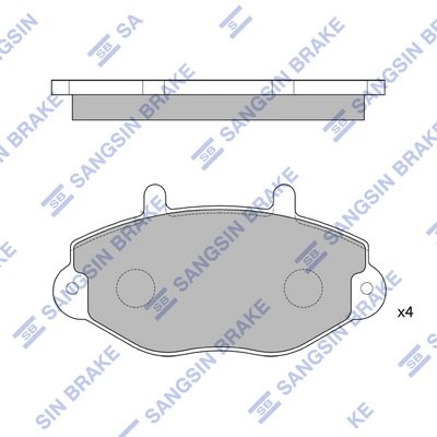 Колодки Racer R1599 цена, от 11.27 USD