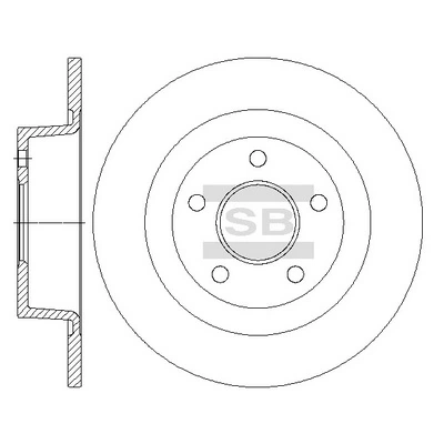 DP1010110190 Dr!ve+ Дисковый тормоз