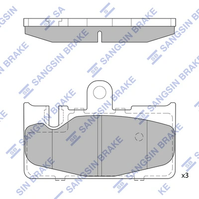 Колодки дисковые  ADG BPR112C цена, от 15.16 USD