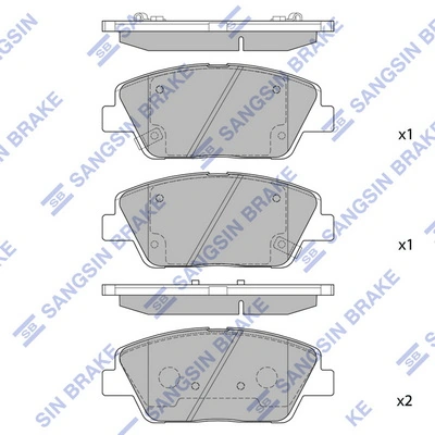 Колодки Renault (RVI) 8550502603 цена, от 23.42 USD