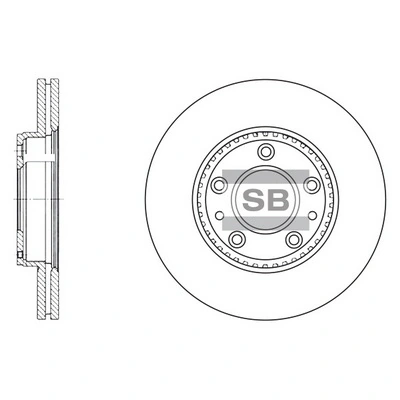 Передние тормозные диски 9913114 Brembo