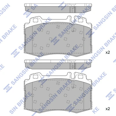 Купить D0847 PSP Колодки тормозные