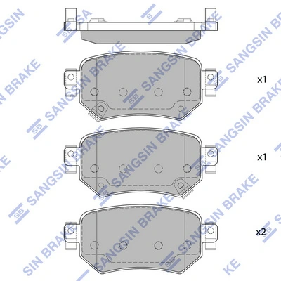 Купить 231874 Power Stop Колодки тормозные задние, дисковые
