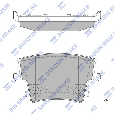 Колодки дисковые  Fiat/Alfa/Lancia 5142561AB цена, от 37.66 USD