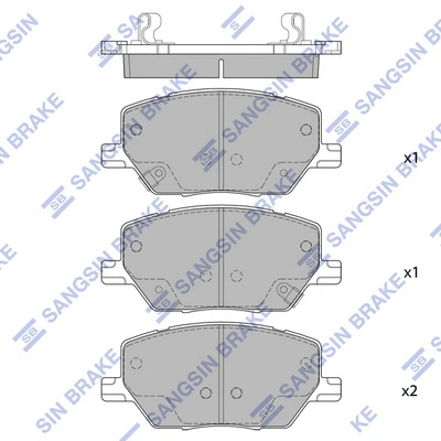 Колодки Fiat/Alfa/Lancia 77367282 цена, от 32.44 USD