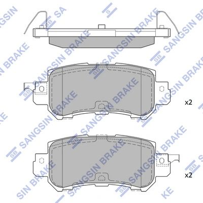 Купить 986494732 Bosch Колодки тормозные задние, дисковые