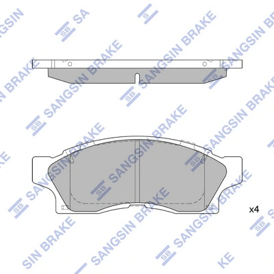 Купить PF1275 Nisshinbo Колодки тормозные