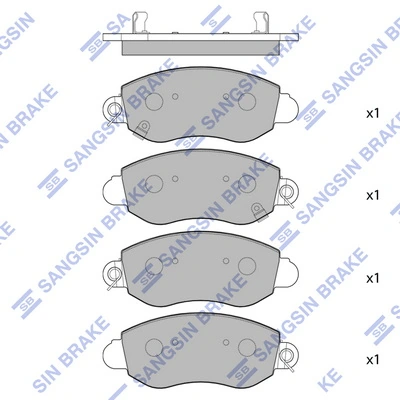 Колодки AYD 1160127A цена, от 21.68 USD