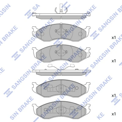Купить 355041341 HELLA-PAGID Колодки тормозные