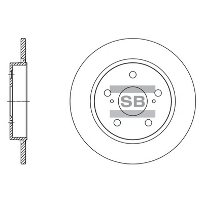 Купить Тормозные диски Тойота Королла  E17