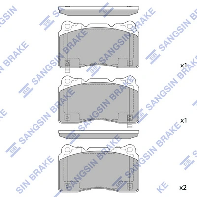 Колодки Peugeot/Citroen 1675990380 цена, от 29.87 USD