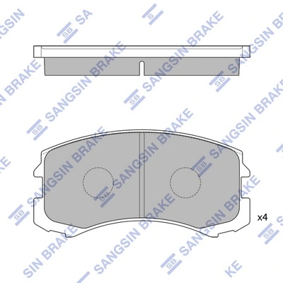 Колодки Mando MPM02 цена, от 11.03 USD