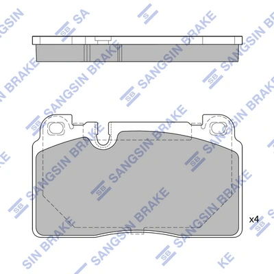 Колодки Audi A6 C7 седан (4G2, 4GC) (2010 - 2019) цена, от 133.45 USD