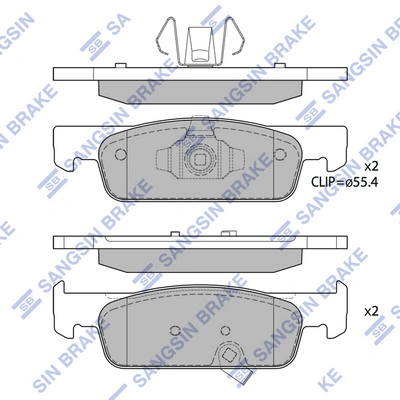 Колодки Mercedes A4534211100 цена, от 25.59 USD