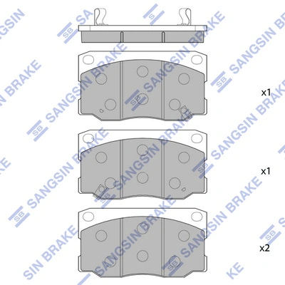 5810145A00 Hyundai/Kia Колодки передние