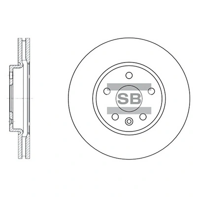 Передние тормозные диски R3021 VALEO