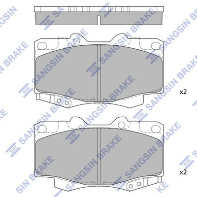 Колодки Lucas GDB3428S цена, от 29.58 USD