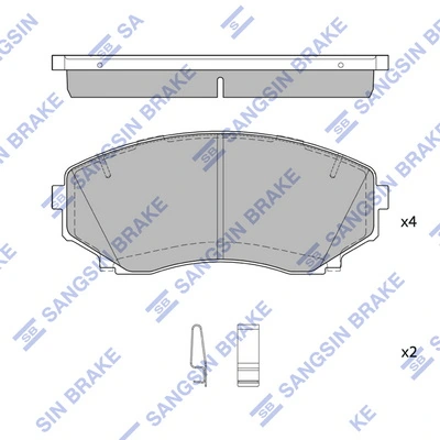 Колодки Racer RDB1916 цена, от 19.76 USD