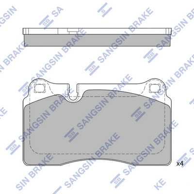 Колодки Q-top QF2061S цена, от 25.37 USD