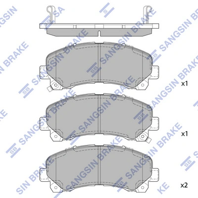 Купить 302571 VALEO Колодки тормозные