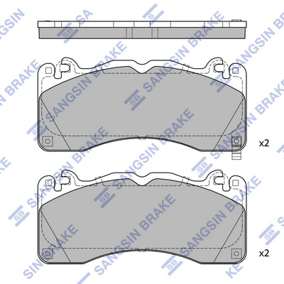 2436246 Ford Колодки передние
