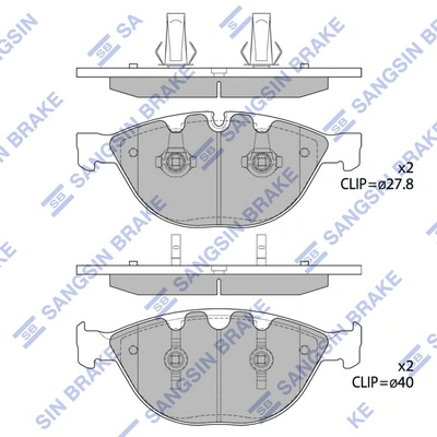 Купить 231151 Power Stop Колодки тормозные