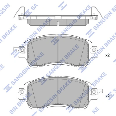 PF0902 Magneti Marelli Колодки передние