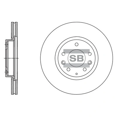 Disco do freio dianteiro Mazda 6 GH