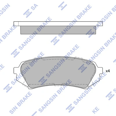 Колодки дисковые  Lexus LX 470 внедорожник (UZJ100) (2002 - 2007) цена, от 27.57 USD