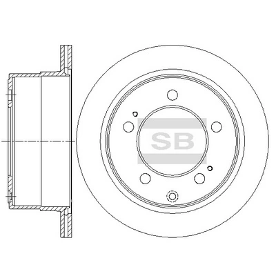 Купить 4243160260 Toyota Диск тормозной задний