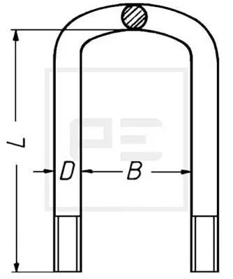 Стремянка рессоры BPW 0313844153 цена, от 20.03 USD