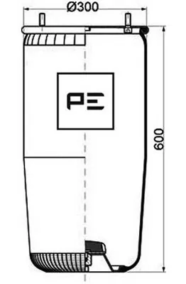 RML7053 Blacktech Пневмоподушка моста