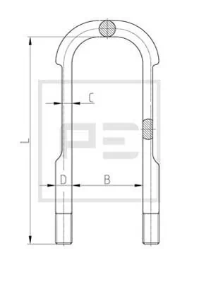Купить 2154121 Scania Стремянка рессоры