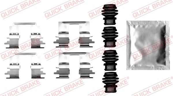 Pastillas de freno traseras 1091896 Quick Brake