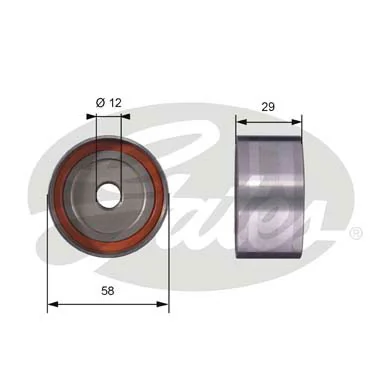 Rolo parasita da correia do mecanismo de distribuição de gás Toyota Camry preço, a partir de 46,52 USD