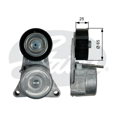 Reguladora de tensão da correia de transmissão para Mercedes S  C216