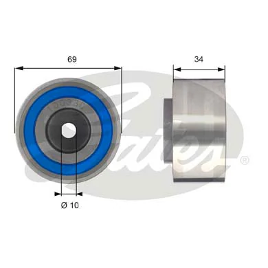 Купить Паразитный ролик ГРМ Пежо 607  9D, 9U