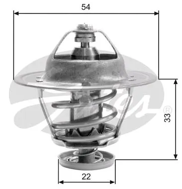 Термостат в корпусе JCB 02800418 цена, от 9.65 USD