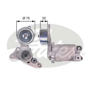 T39135 Gates Натяжитель клинового ремня