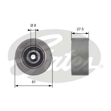 T42151 Gates Паразитный ведущий ролик